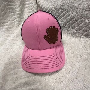 Richardson  style 112 , ‘Jeep Wave’ Black & Pink Adjustable Hat / Ball Cap